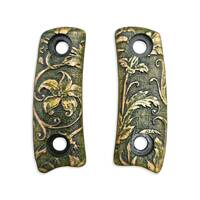 ESEE Candiru short maple handle scales - Wild Thickets Green / hand-painted