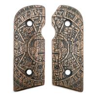 Kimber Solo maple grips - Aztec / hand-painted