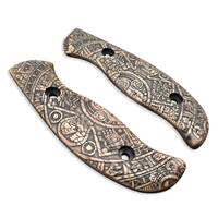 Aztec - Spyderco Mule Team, Mule Team 2 Knife Scales by Svechnikov Knives