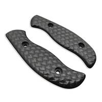 Dragon Scales Black - Spyderco Mule Team, Mule Team 2 Knife Scales by Svechnikov Knives