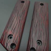 Fibers Dark Blood - Cold Steel GI Tanto Knife Scales by Svechnikov Knives