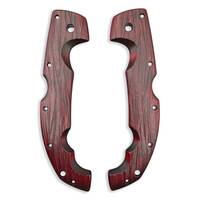 Fibers Dark Blood - Cold Steel Voyager Extra Large Knife Scales by Svechnikov Knives