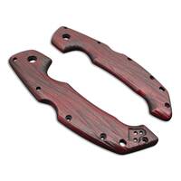 Fibers Dark Blood - Cold Steel Voyager Large Knife Scales by Svechnikov Knives