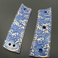 Japan Wave - Chaves Scapegoat Street Knife Scales by Svechnikov Knives