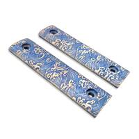 Zero Tolerance ZT 0006 maple handle scales - Japan Wave / hand-painted