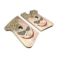 Jennings J-22 Maple Grips - Joker Ha-Ha-Ha / Hand-painted
