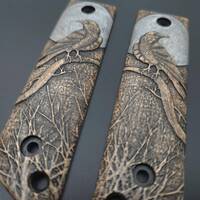Moon Raven - Cold Steel GI Tanto Knife Scales by Svechnikov Knives