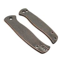 CIVIVI Incindie walnut handle scales - Classic V2 Dark / hand-painted