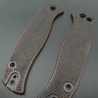 CIVIVI Incindie walnut handle scales - Classic V2 Dark / hand-painted