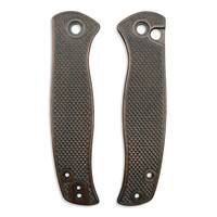 CIVIVI Incindie walnut handle scales - Classic V2 Dark / hand-painted