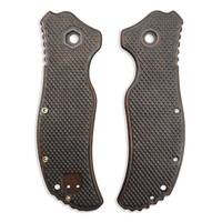 Zero Tolerance ZT 0350 walnut handle scales - Classic V2 Dark / hand-painted