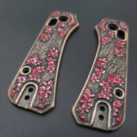 CIVIVI Baby Banter 2 maple handle scales - Sakura / hand-painted
