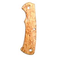 Hinderer Project X karelian birch handle scales - Traditional / hand-painted
