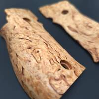 Sig Sauer P226 SAO Karelian Birch Grips - Traditional / Hand-painted