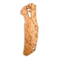 Zero Tolerance ZT 0308 karelian birch handle scales - Traditional / hand-painted