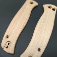 CIVIVI Incindie maple handle scales - Traditional / hand-painted
