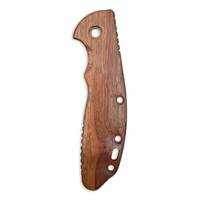 Hinderer XM-24 walnut handle scales - Traditional / hand-painted