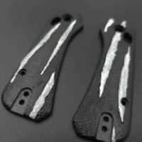 CIVIVI Baby Banter 2 maple handle scales - Washing Powder / hand-painted