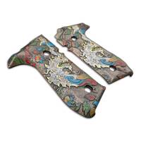 Arex Rex Zero 1 Standard maple grips - Chinese Dragon / hand-painted