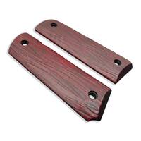 1911 Full-Size Maple Grips - Fibers Dark Blood / Hand-painted