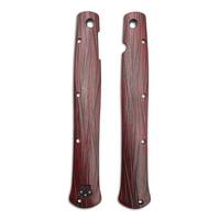 Fibers Dark Blood - Cold Steel Ti-Lite 6 Knife Scales by Svechnikov Knives