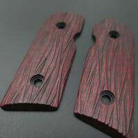Kimber Solo Maple Grips - Fibers Dark Blood / Hand-painted