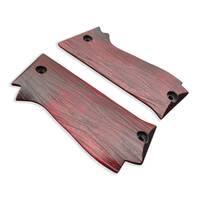 SAR K2 45 C Maple Grips - Fibers Dark Blood / Hand-painted