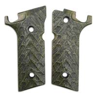 Beretta 92XI, 92GTS maple grips - Fir / hand-painted