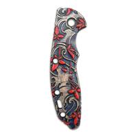 Japanese Maple - Hinderer XM-18 3.5 Left Hand Knife Scale by Svechnikov Knives