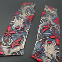 Laugo Arms Alien Creator, Remus Maple Grips - Japanese Maple / Hand-painted
