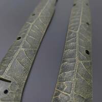 Leaf Dark Green - Cold Steel Ti-Lite 6 Knife Scales by Svechnikov Knives