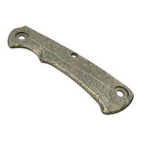 Hinderer Project X maple handle scales - Leaf Dark Green / hand-painted