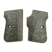 Tanfoglio GT27 maple grips - Leaf Dark Green / hand-painted