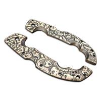 Scared Faces - Cold Steel Voyager Extra Large Knife Scales by Svechnikov Knives