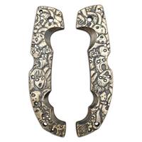 Scared Faces - Cold Steel Voyager Extra Large Knife Scales by Svechnikov Knives