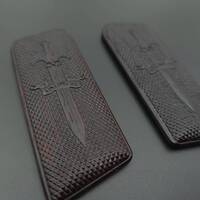 Tokarev TT Wenge Grips - Sine Metu / Hand-painted