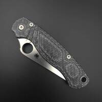 Spyderco Para Military 2 Cru-Wear Carbon Fibers handle scales - Traditional / hand-painted