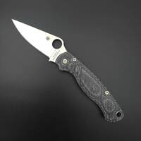 Spyderco Para Military 2 Cru-Wear Carbon Fibers handle scales - Traditional / hand-painted