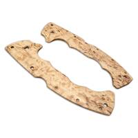 Traditional Karelian Birch - Cold Steel 5-Max Knife Scales by Svechnikov Knives