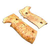 Sig Sauer P226 DA/SA karelian birch grips - Traditional / hand-painted