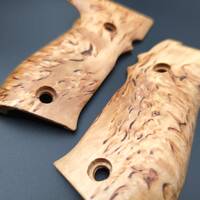 Sig Sauer P226 DA/SA karelian birch grips - Traditional / hand-painted