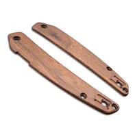 Spyderco Ikuchi walnut handle scales - Traditional / hand-painted