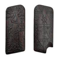 Tokarev TT wenge grips - Yggdrasil And Odin / hand-painted