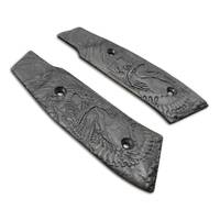 Laugo Arms Alien maple grips - Alien Black / hand-painted