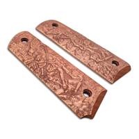 1911 full-size maple grips - Archangel Michael (3138) / hand-painted