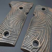 Beretta 92X, M9A3, M9A4 maple grips - Artefact Dark Bronze / hand-painted
