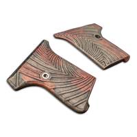 Seecamp LWS-25/32 maple grips - Artefact Dark Bronze / hand-painted