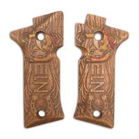 Beretta 80X Cheetah maple grips - Belno (3166) / hand-painted