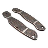Spyderco Military 2 walnut handle scales - Black Sails by Artur Soikkeli