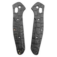 Benchmade Osborne 940 maple handle scales - Burned / hand-painted